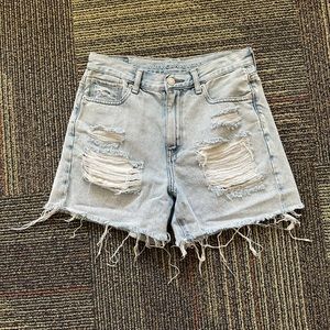 American Eagle Denim Mom Shorts